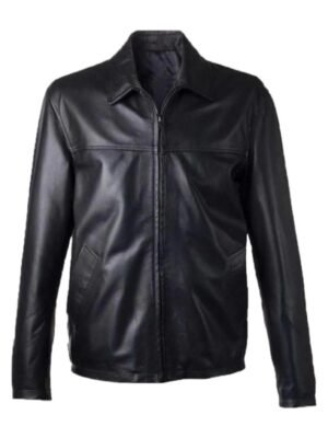 Buy Men’s Vintage Slim Fit Classic Black Jacket