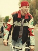 American Rapper Machine Gun Kelly BMXXing Leather Jacket