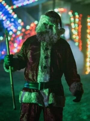 Abraham Benrubi Christmas Bloody Christmas Santa Costume Jacket