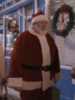 George Masswohl Movie Everything Christmas 2023 Kris Kringle Santa Coat