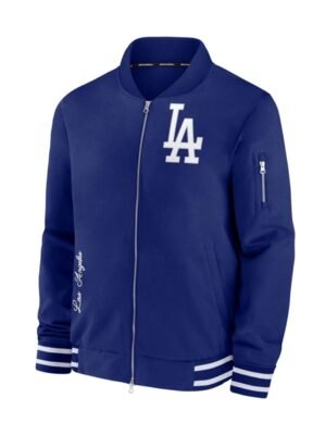 LA Dodgers Full Zip Bomber Jacket