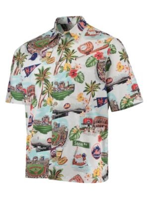 Mets Reyn New York Spooner Button-Up Shirt