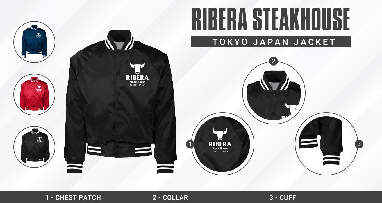 Ribera Steakhouse Tokyo Japan Jacket - Info