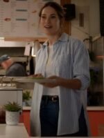 Movie The Magic of Lemon Drops Lyndsy Fonseca Striped Shirt