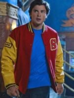 Johnson Smallville Whitney Fordman Crows Letterman Jacket