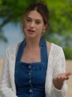 Lyndsy Fonseca Movie The Magic of Lemon Drops White Cardigan