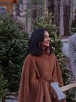 The Knight Before Christmas Vanessa Hudgens Wool Coat