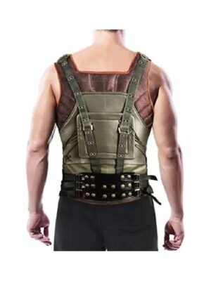 Men's Banes Vintage Leather Biker Vest