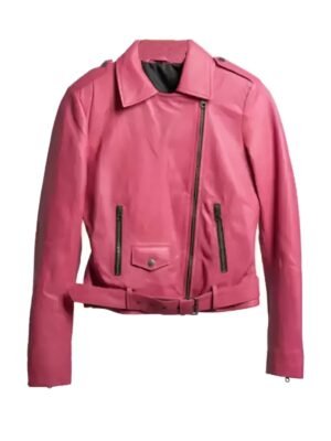 Barbie Doll Pink Leather Jacket