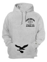 Zach Bryan Philadelphia Eagles Grey Unisex Hoodie