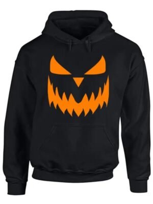 Pumpkin Face Halloween Hoodie