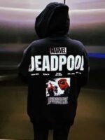 Deadpool And Wolverine Black Unisex Hoodie