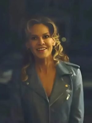 Hilary Swank Film Ordinary Angels Hilary Swank Blue Leather