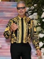 Jeff Goldblum KAOS Photocall Barocco Shirt