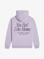 Lonely Ghost You Feel Like Home Purple Pullover Hoodie - Unisex