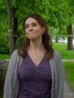 The Magic of Lemon Drops 2024 Lyndsy Fonseca Grey Cardigan