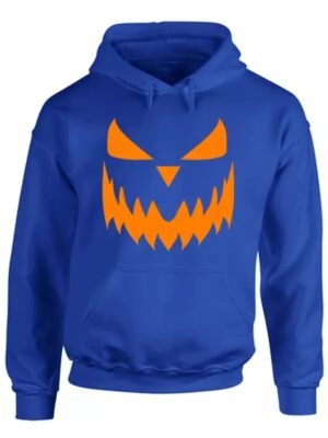 2024 Halloween Party Pumpkin Face Unisex Hoodie