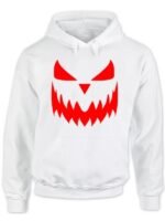 Pumpkin Face Halloween Hoodie Trendy Hoodie For Halloween