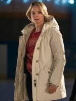 Shop True Detective S4 Jodie Foster White Puffer Jacket