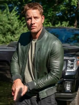 Colter Shaw Tracker Green Leather Jacket