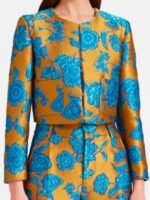 Elsbeth Tascioni 2024 Floral Cropped jacket