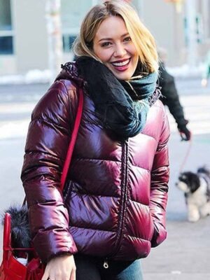 Hilary Duff Younger Hooded Puffer Jacket