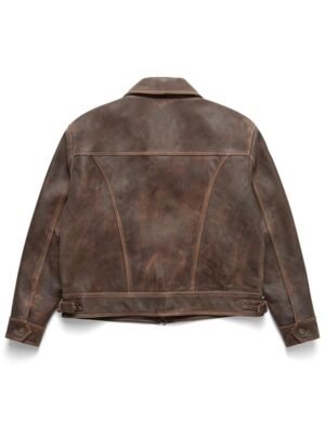 Mutimer Brown Leather Jacket