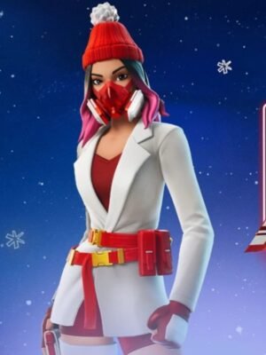 Yule Fortnite Winterfest Cabin 2024 White Blazer For Women